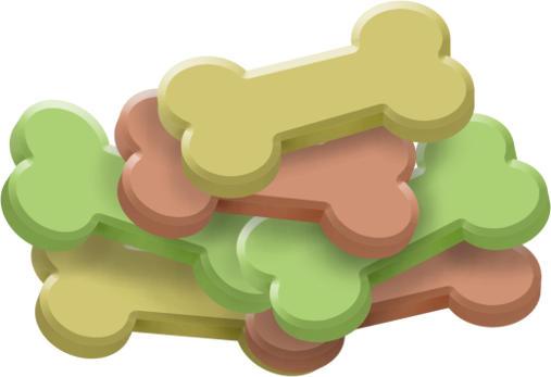 Flavored Bone Biscuits (507x347), Png Download