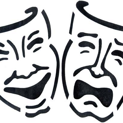 Image Library Download Theatre In Asmita Theatreinasmita - Drama Mask Posters (400x400), Png Download