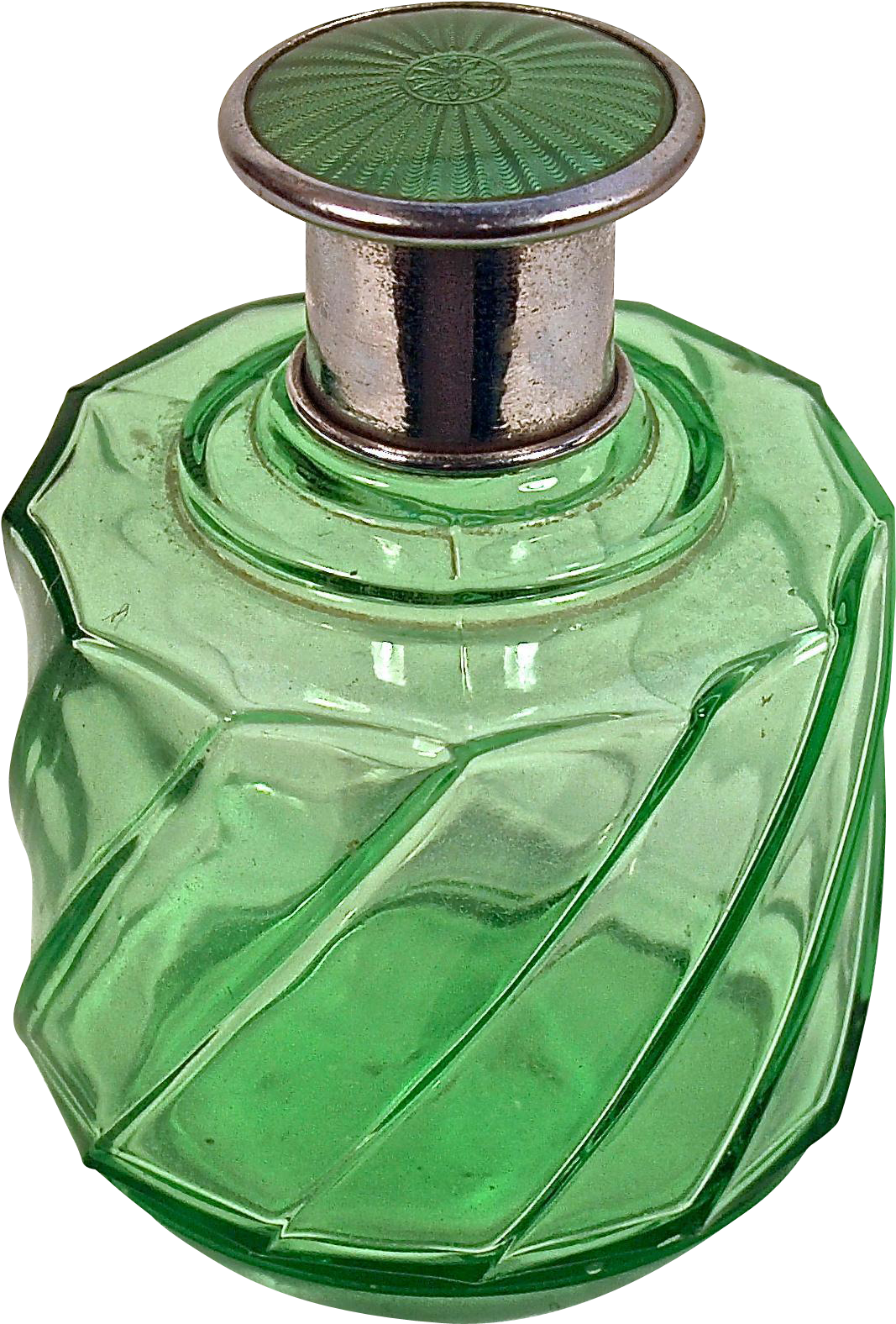 Apple Green Perfume/vanity/cologne Bottle With Matching - Perfume (1575x1575), Png Download