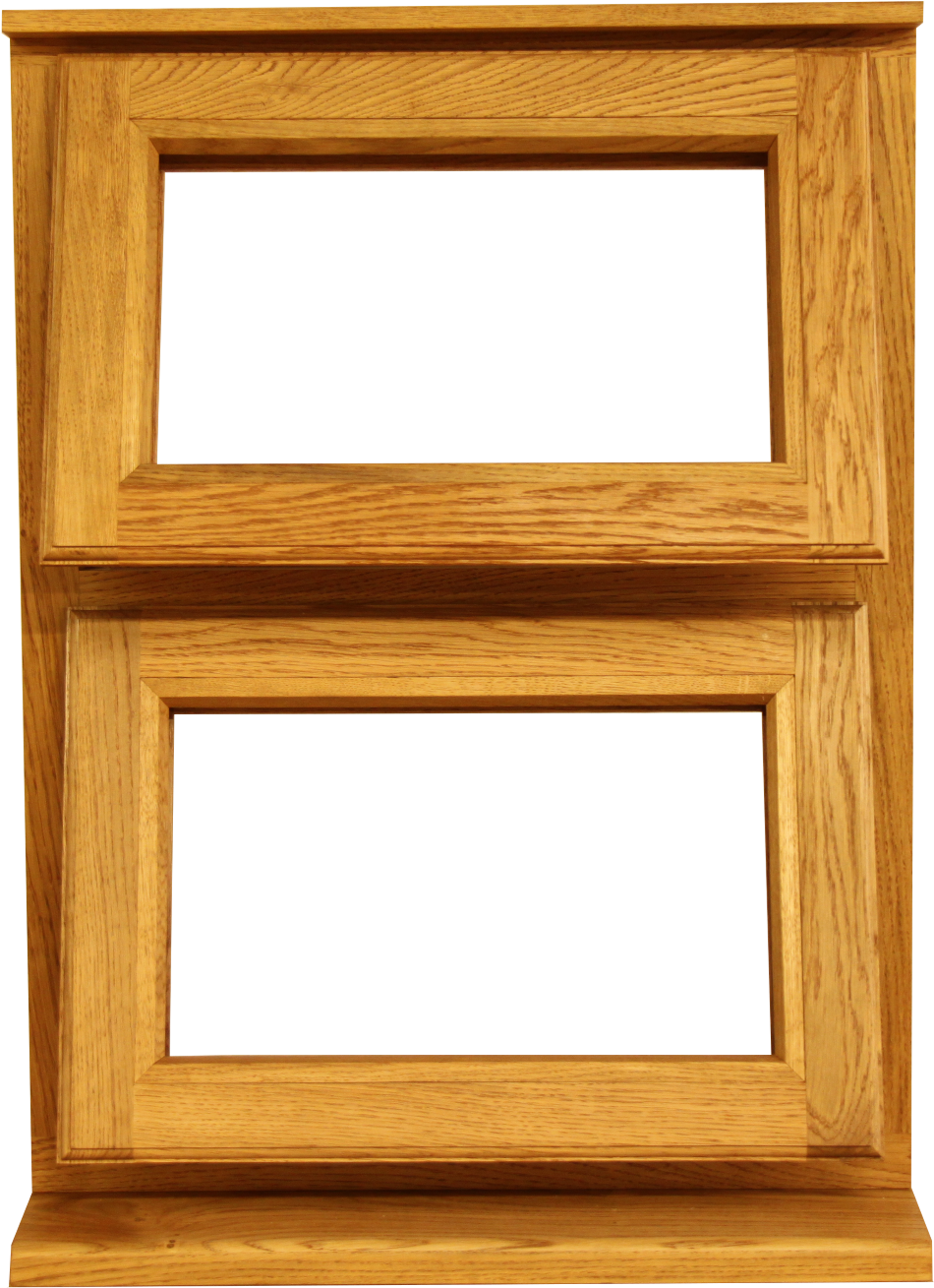 Small 2 Top Opening Wooden Oak Window - Plank (1080x1415), Png Download