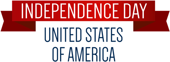 Usa Independence Day Banner Png Clip Art Image - Banner Independence Day Png (600x225), Png Download