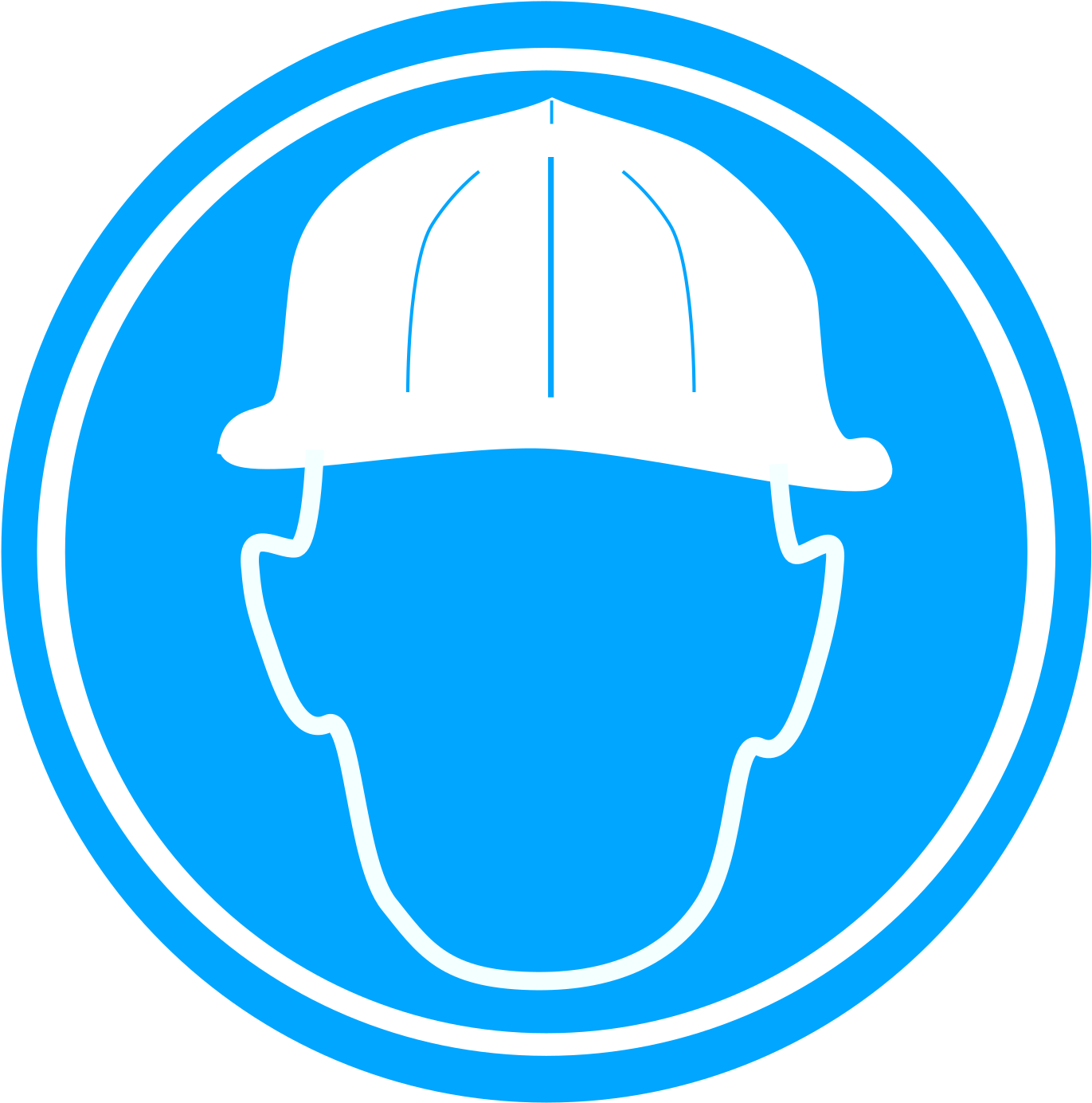 This Free Icons Png Design Of Hard Hat Sign (1697x2400), Png Download