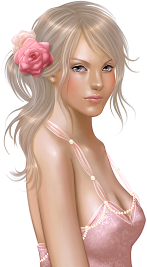 E847b7c6 - Tube Png Femme 3d (319x525), Png Download