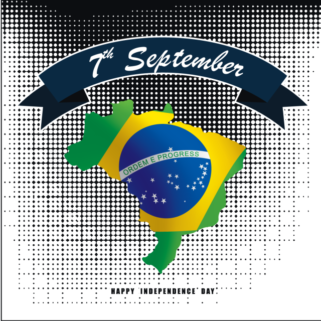 Brazil Independence Day, Brazil, Day, Independence - Independence Day (of Brazil) (640x640), Png Download