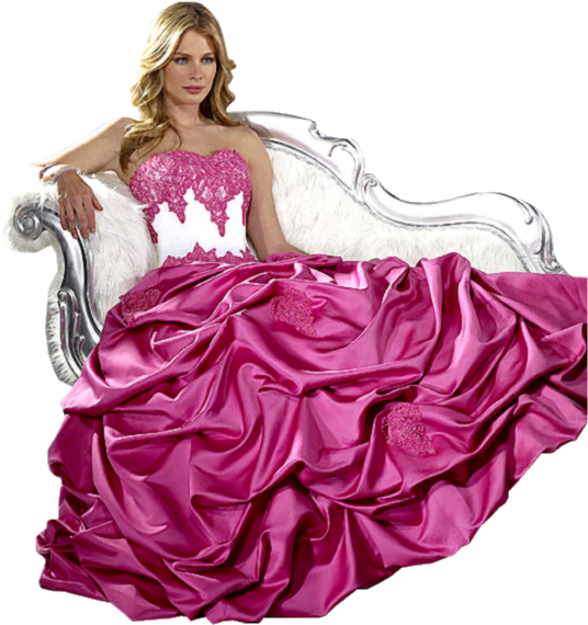 Wedding Dress (565x720), Png Download