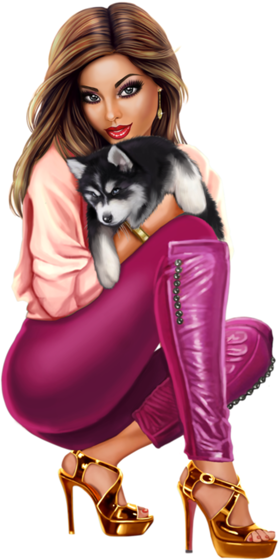 Ed9edbc1 - Girl (800x1207), Png Download