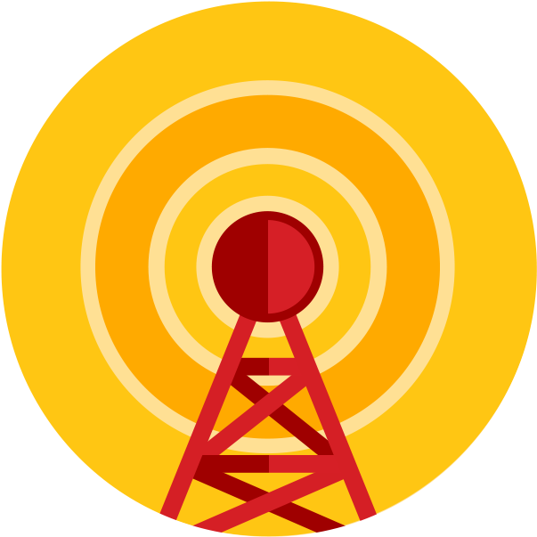 Antenna-icon - Icon (844x844), Png Download