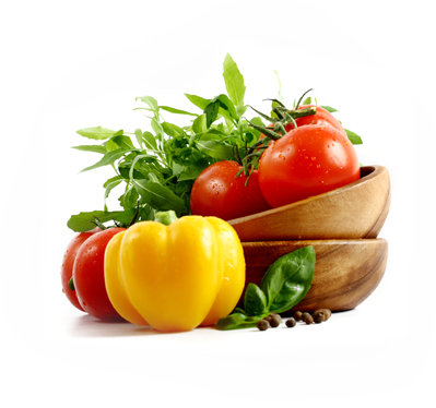 The Veggies - Shutterstoke Vegetables White Background (399x374), Png Download