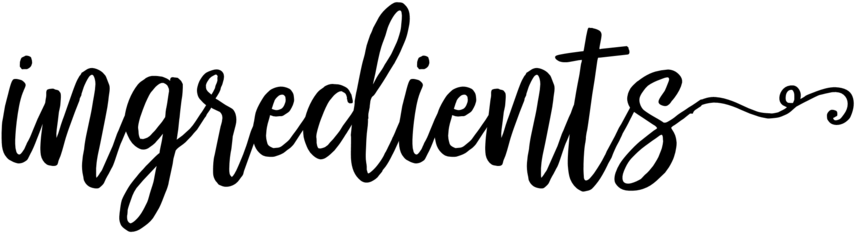 Ingredients (1000x327), Png Download