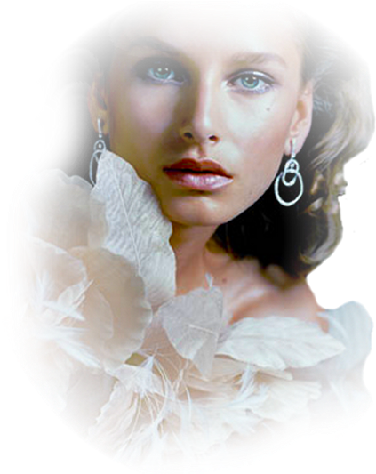 Tubes Femmes Romantiques - Bride (423x533), Png Download