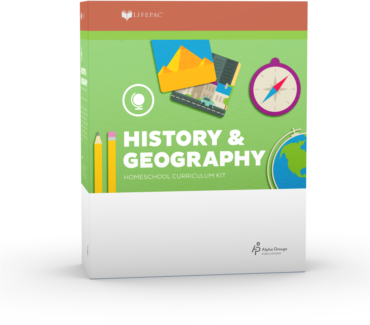 Lifepac® 1st Grade History & Geography Set - Alpha His0208 Lifepac 2nd Grade History & Geography (1200x1200), Png Download