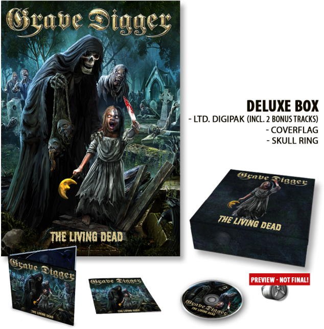 Grave Digger The Living Dead (650x650), Png Download