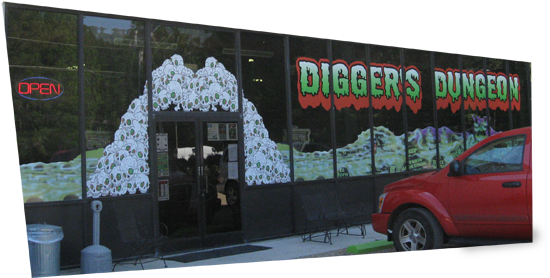 The Official Website Of Grave Digger Digger's Dungeon - Vacation (579x326), Png Download