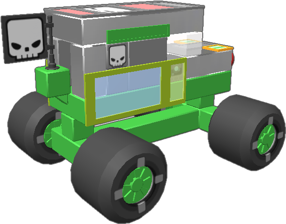 Here's The Big Grave Digger I Copy It Enjoy😄 - Model Car (768x768), Png Download