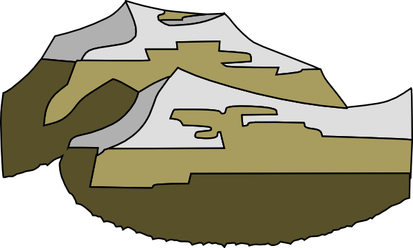 Mountains Landscape View Svg Clip Arts 600 X 361 Px (600x361), Png Download