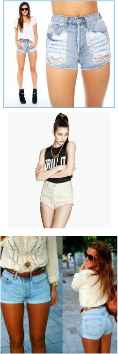 Okay, We've All Seen Them, Shorty Short Shorts That (243x727), Png Download