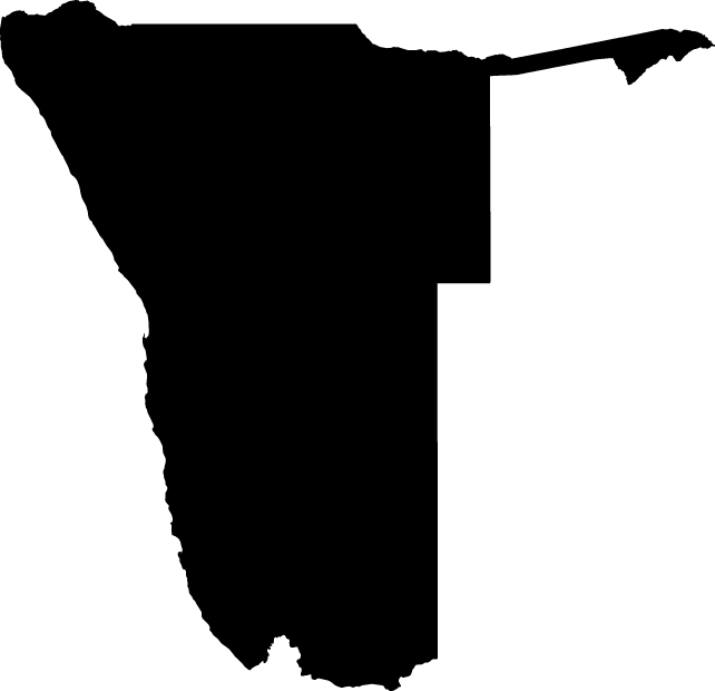 Breitling South Africa - Namibian Map (642x620), Png Download