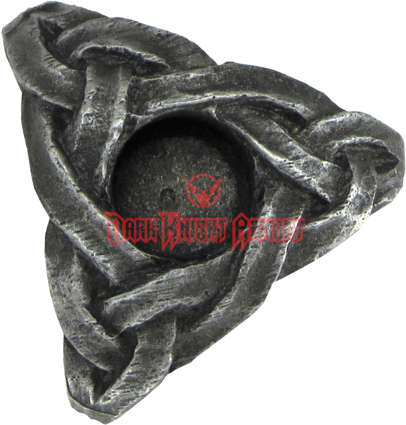 Mini Pewter Triskelion Candle Holder - Dryad Designs Triskelion Mini Pewter Candle Holder (850x850), Png Download
