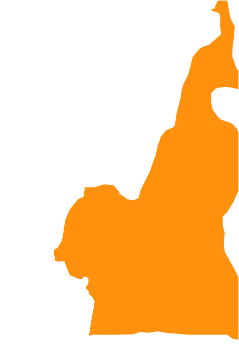 Cameroon, Cameroon, Cameroon Map, - Cameroon (640x705), Png Download
