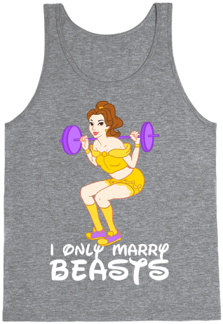 I Only Marry Beasts Tank Top - All You Need Is Vodka (484x484), Png Download