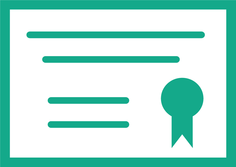 Receive Professional Qc Event Planner Certification - Training Certificate Icon (800x566), Png Download
