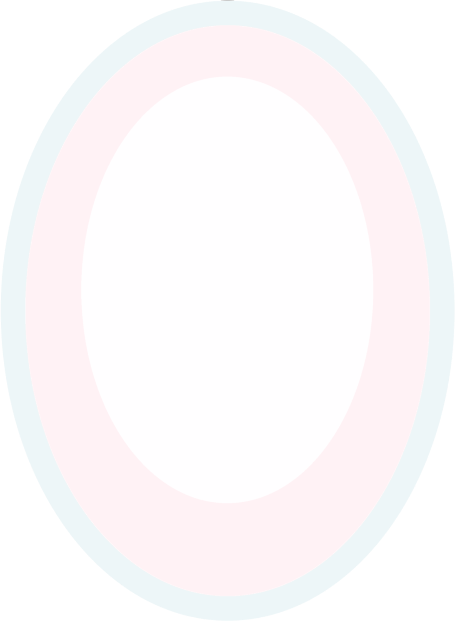 Pearl Gemstone With Blue Ring - Circle (1536x2048), Png Download
