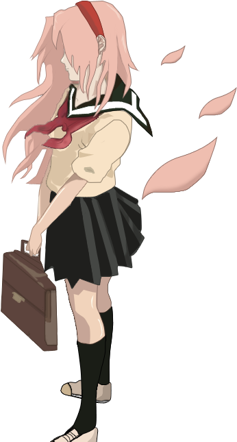 Photo - Sakura Haruno Render (379x674), Png Download
