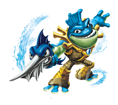 Rip Tide Rip Tide Rip Tide - Rip Tide (skylanders Swap Force) Water Character Figure (420x380), Png Download