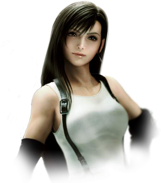 Video Games Favorite Video Game Character Starting - Cloud And Tifa Final Fantasy (640x608), Png Download