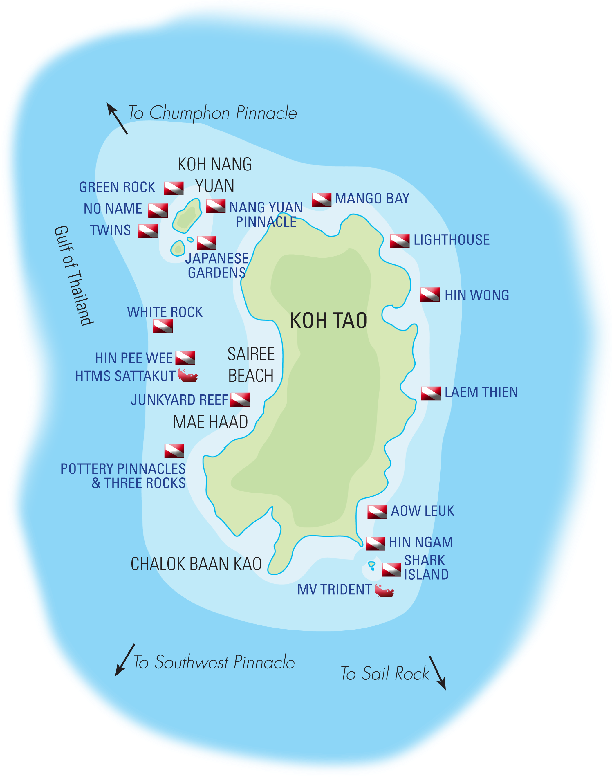 Gulfofthailand-map - Liveaboard (2124x2676), Png Download