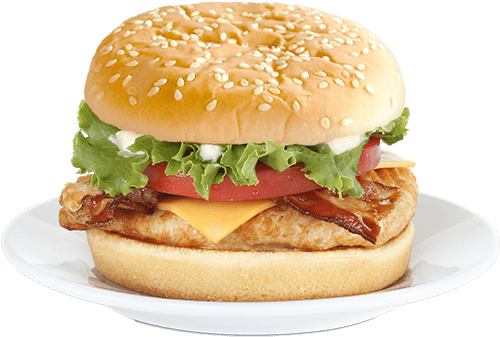 Grilled Chicken Club Sandwich - Dq Grilled Chicken Sandwich (600x365), Png Download