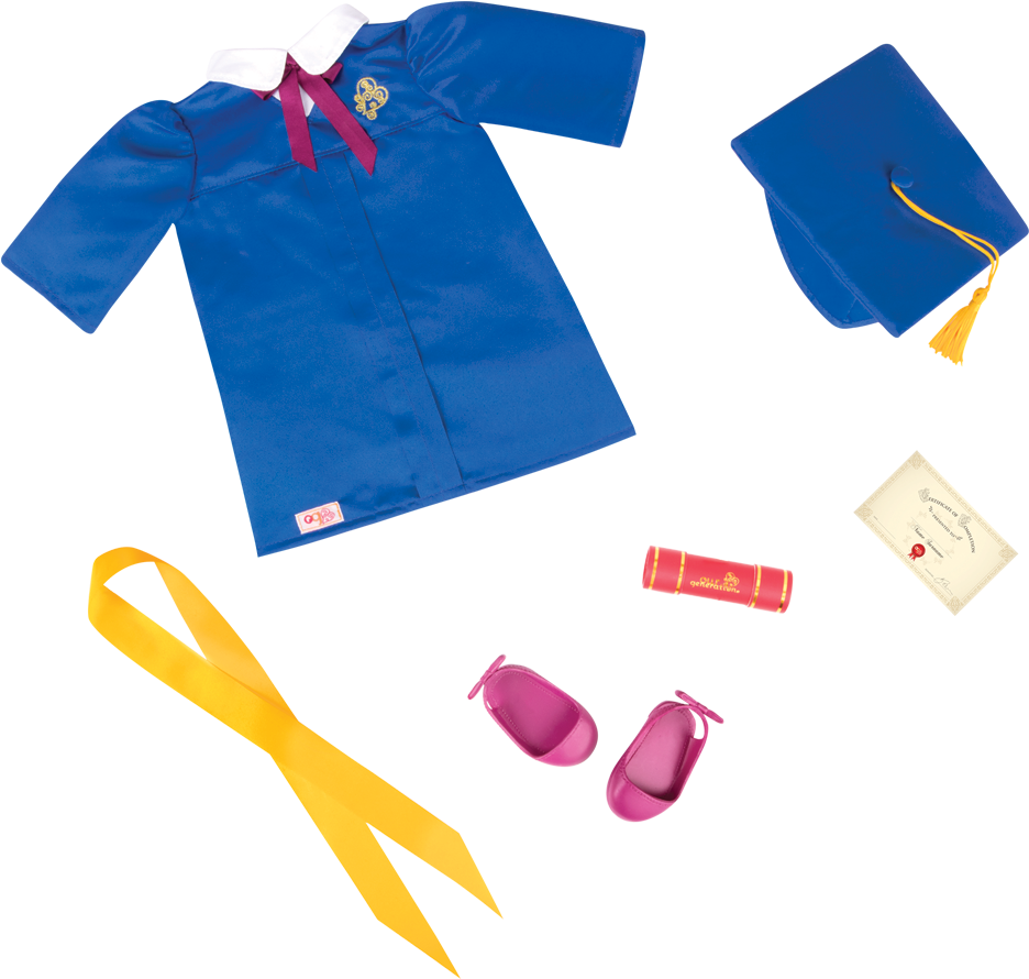 //s3 Ca Central - Our Generation Regular Outfit - Graduation (1050x1050), Png Download