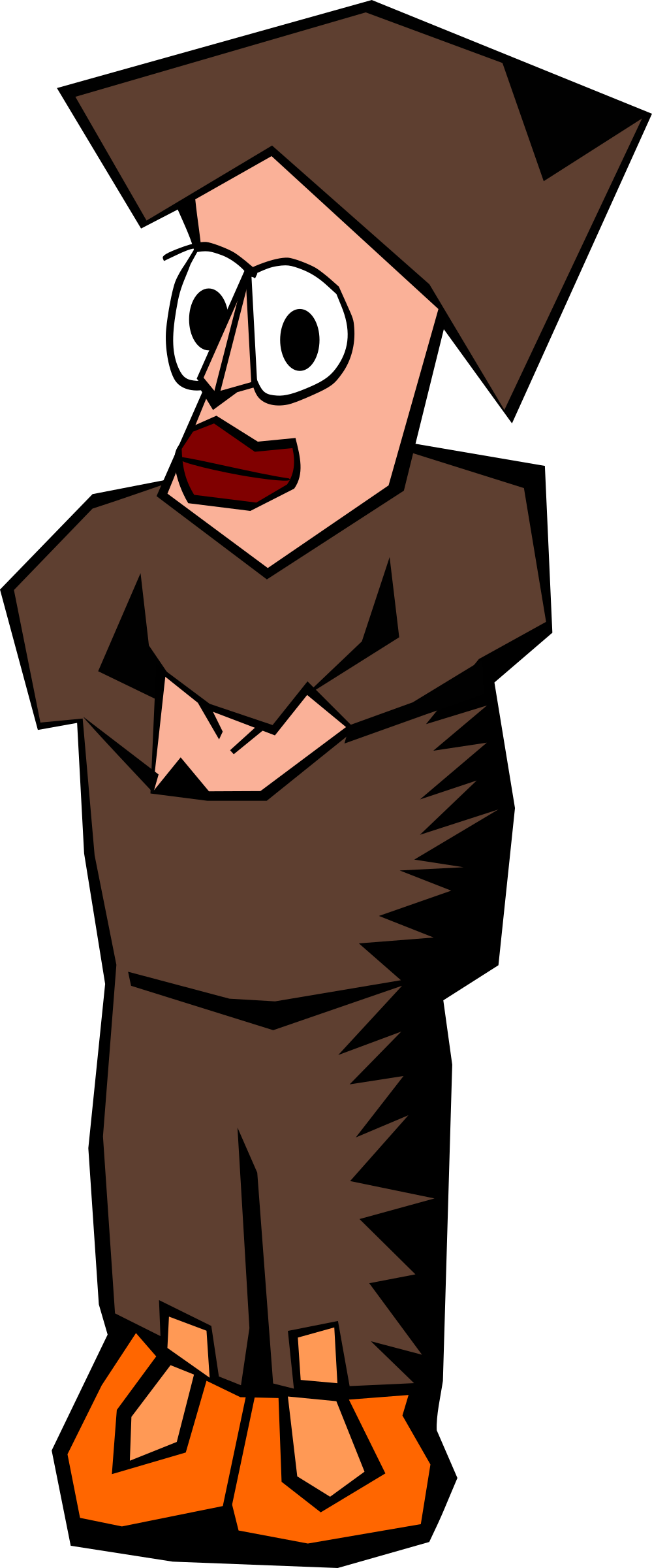 This Free Icons Png Design Of Braun Outfit (999x2400), Png Download