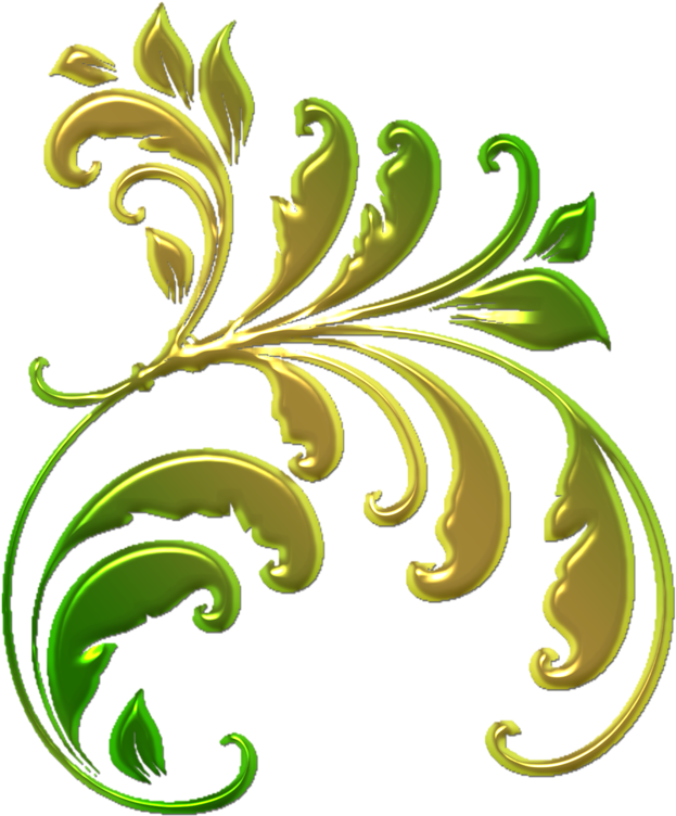 Green/gold - Clip Art (800x800), Png Download