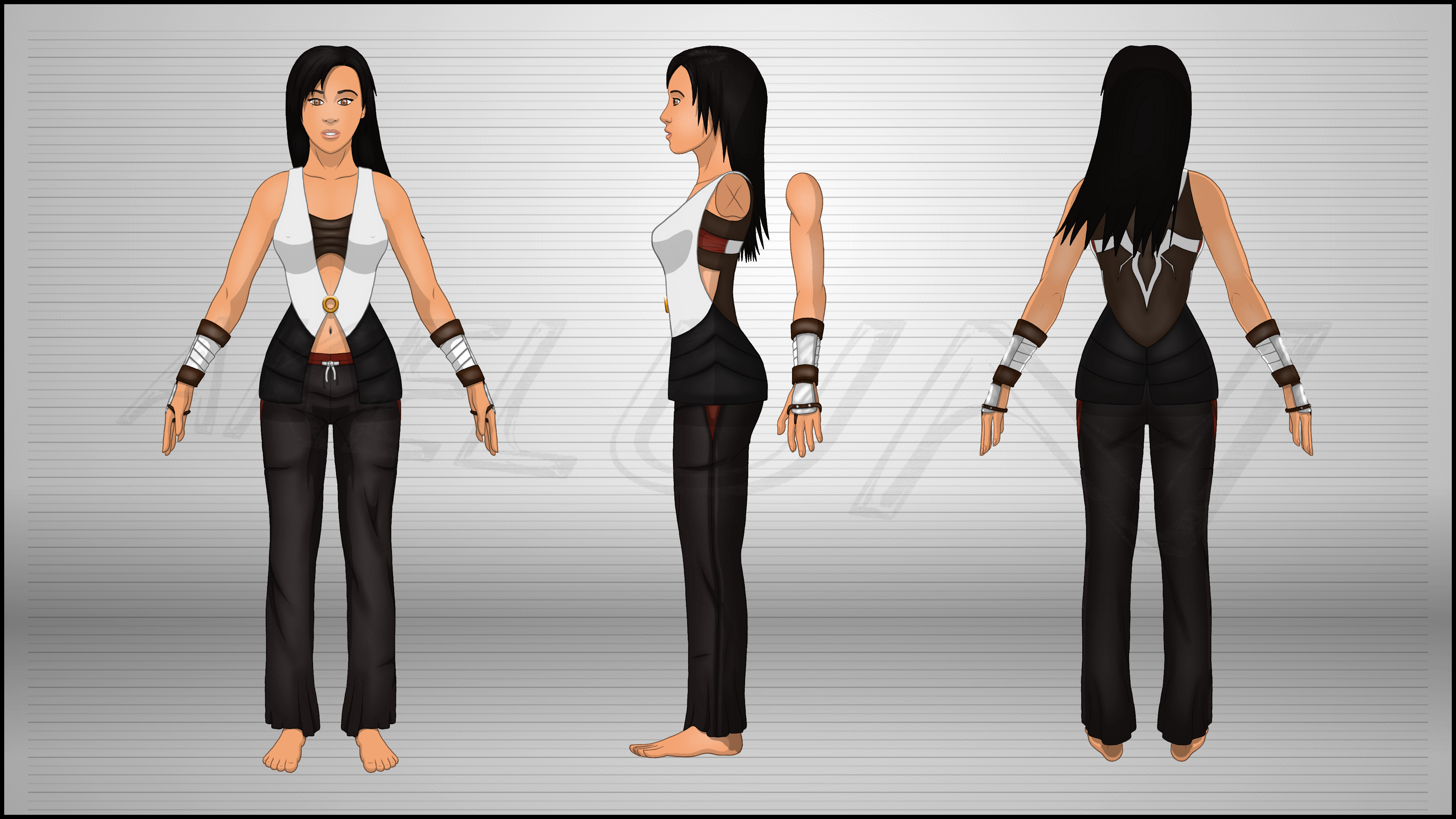 Complete Main Outfit - Girl (4160x2340), Png Download