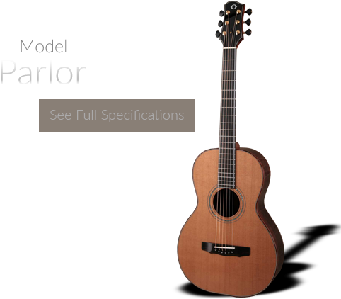 Guitar Models - Parlour (516x425), Png Download
