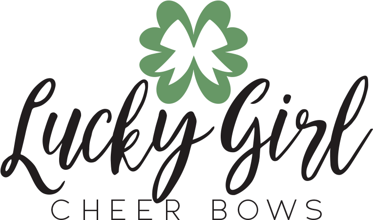 Lucky Girl Cheer Bows ~ Cheerleading Hair Bows And - Middle Buckle Buddy Lion (914x500), Png Download