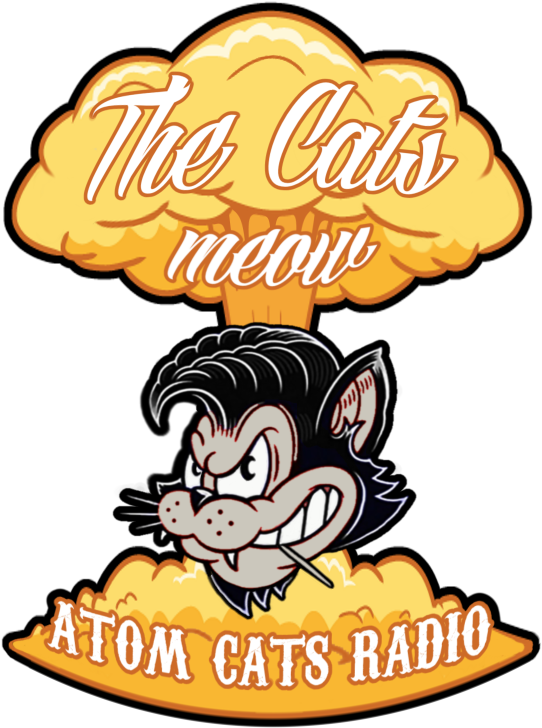 The Cat's Meow Is Hosted By Rowdy Of The Atom Cats - Atom Cats Fallout 4 Logos (579x762), Png Download