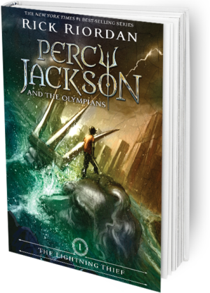 The Lightning Thief - Author Of Percy Jackson And The Lightning Thief (299x416), Png Download
