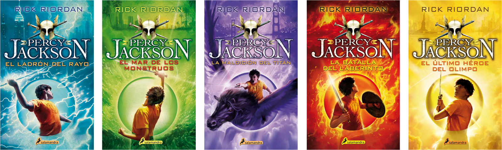 Percy-jackson - Percy Jackson 01. Ladron Del Rayo (1600x480), Png Download