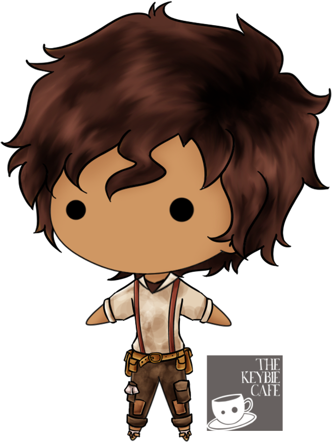 Cellphone Strap - Chibi Kawaii Percy Jackson (1000x1000), Png Download