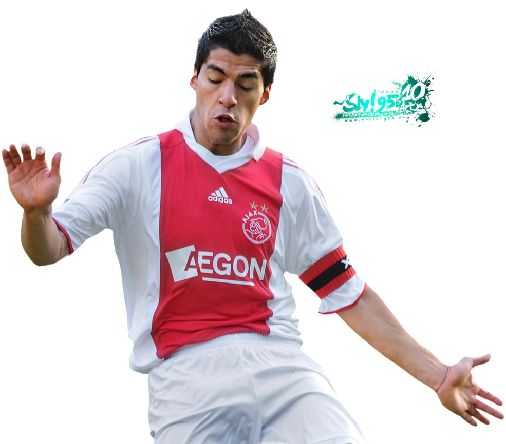 Luis Suarez Pictures - Luis Suarez Ajax Png (1024x868), Png Download