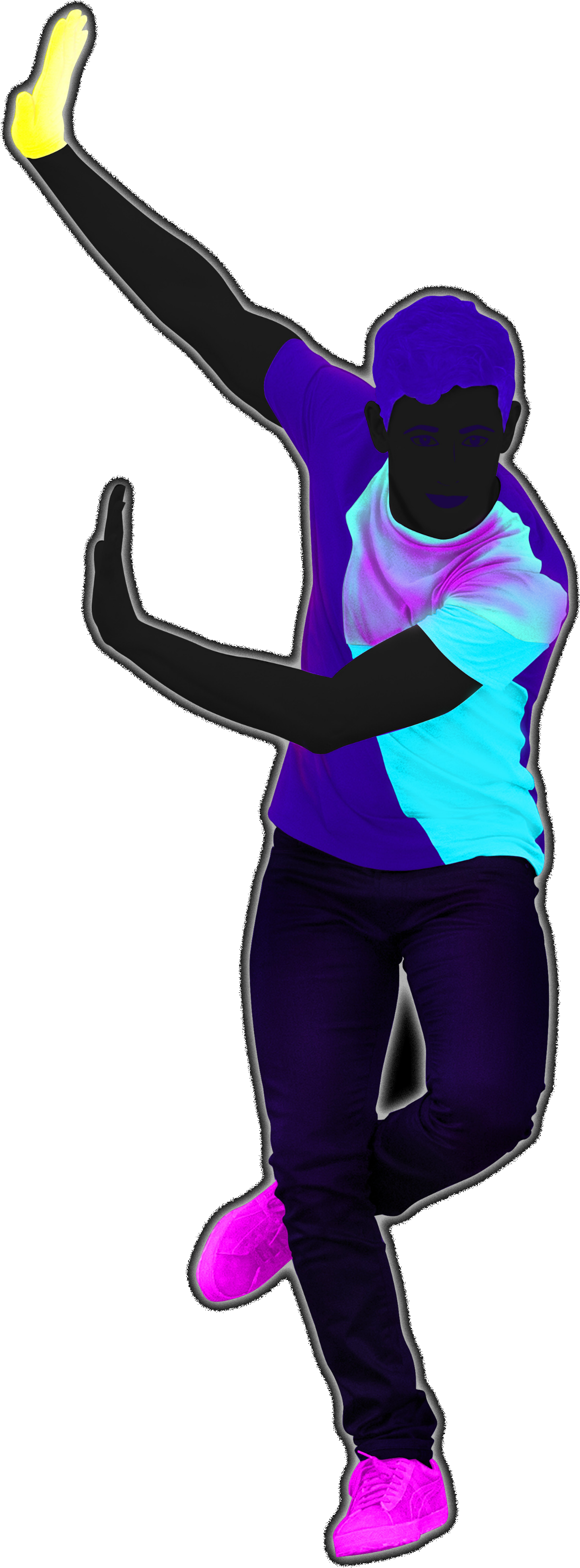 Dontyouworrychild - Just Dance Transparent Png (1550x3575), Png Download