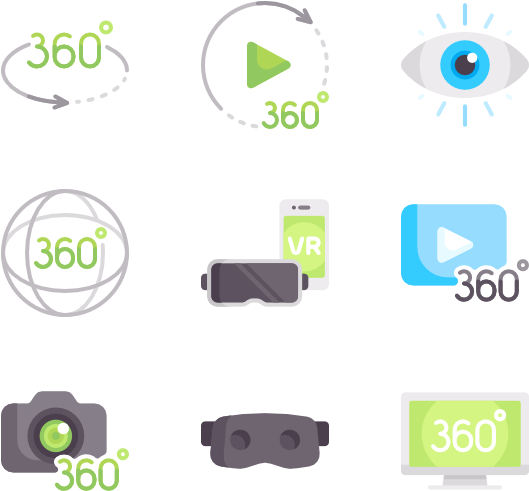 360 View 50 Icons - Car 360 View Icon (600x564), Png Download