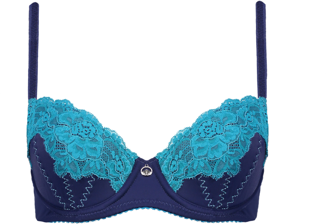 Navy & Jade Braa03 2004navy/jade - Bra (1300x1203), Png Download