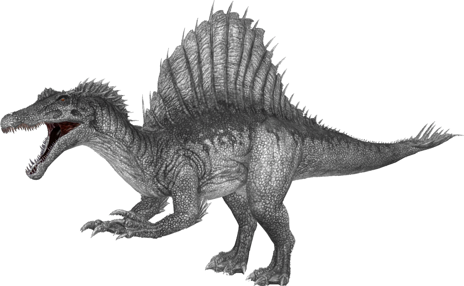 Spinosaurus Download Png Image - Ark Survival Evolved Spinosaurus (1680x984), Png Download