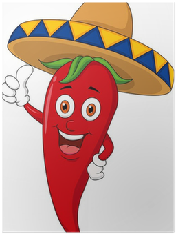 Chili Cartoon (400x400), Png Download