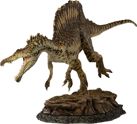 Spinosaurus Maquette - Dinosauria: Maquette: Spinosaur (480x435), Png Download