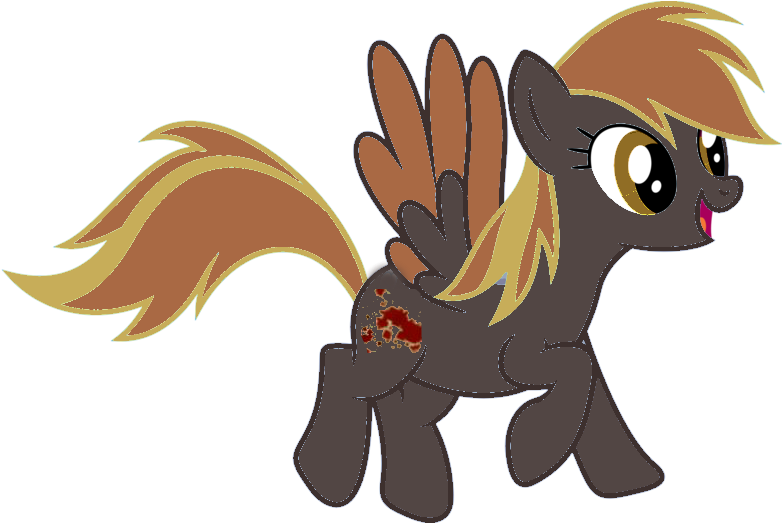 Artist Needed, Blood, Pegasus, Ponified, Pony, Raptors - Cartoon (1024x522), Png Download