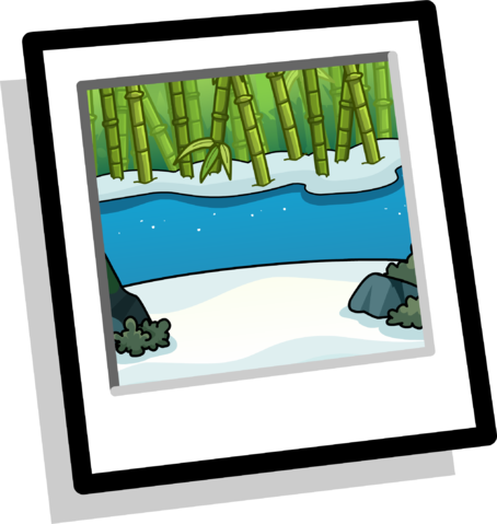 Bamboo River Background Icon - Icon (454x479), Png Download